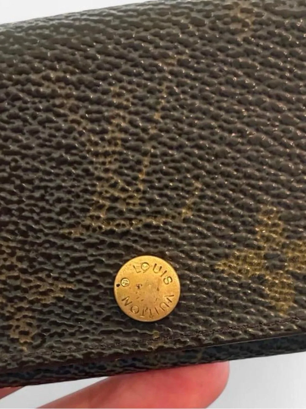 Vintage Louis Vuitton Monogram Coated Canvas Key Case - 1999